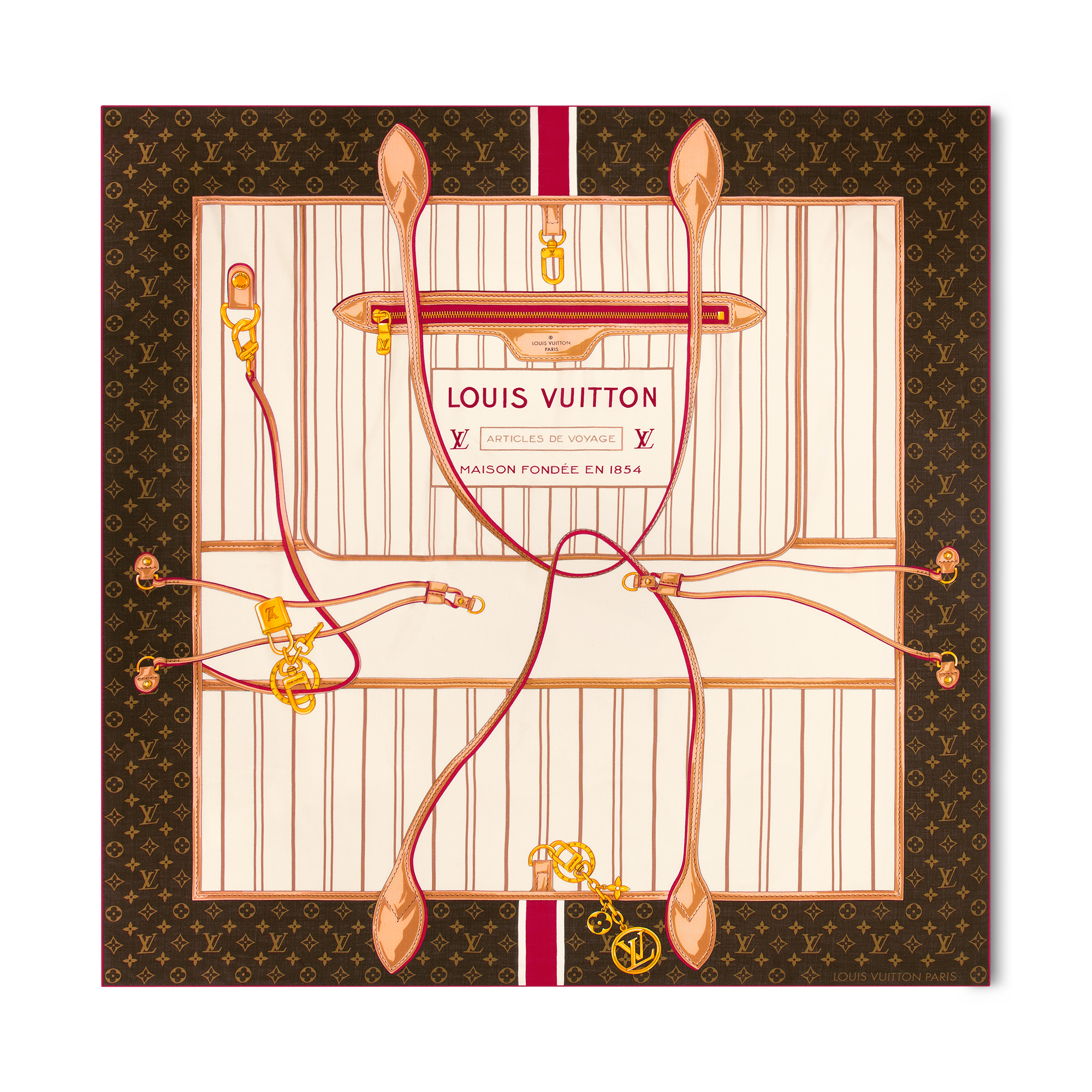 My Neverfull Shawl S00 - Accessories M94889 | LOUIS VUITTON